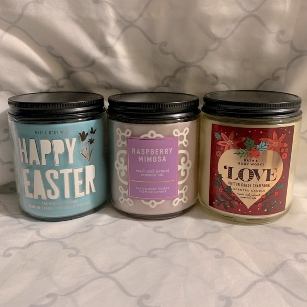 Bath & Body Works Single Wick Candle Bundle